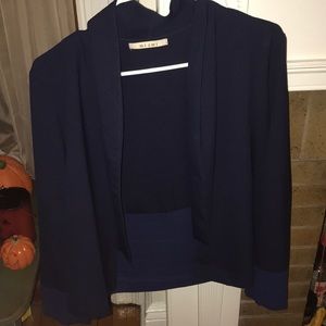 navy blue blazer